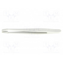 710.DG; Tweezers; Blade tip shape: flat,shovel; Tweezers len: 115mm; ESD; IDEAL-TEK