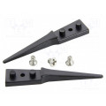 A242CF; Kit of tips; Blade tip shape: flat,rounded; Tweezers len: 40mm; IDEAL-TEK A242CF; Kit of tips; Blade tip shape: flat,rounded; Tweezers len: 40mm; IDEAL-TEK