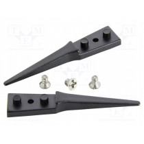 A242CP; Kit of tips; Blade tip shape: flat,rounded; Tweezers len: 40mm; IDEAL-TEK