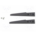 A272CF; Kit of tips; Blade tip shape: flat; Tweezers len: 40mm; ESD; 2pcs.; IDEAL-TEK