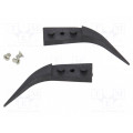 A277CF; Kit of tips; Blade tip shape: flat,bent; Tweezers len: 30mm; ESD; IDEAL-TEK