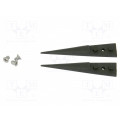 A3CF; Kit of tips; Blade tip shape: sharp; Tweezers len: 40mm; ESD; IDEAL-TEK