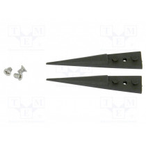 A3CP; Kit of tips; Blade tip shape: sharp; Tweezers len: 40mm; ESD; IDEAL-TEK