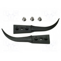 A7CP; Kit of tips; Blade tip shape: flat,bent; Tweezers len: 40mm; ESD; IDEAL-TEK