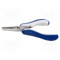 ES6013.CR.BG; Pliers; flat,elongated,smooth gripping surfaces; ESD; 140mm; IDEAL-TEK