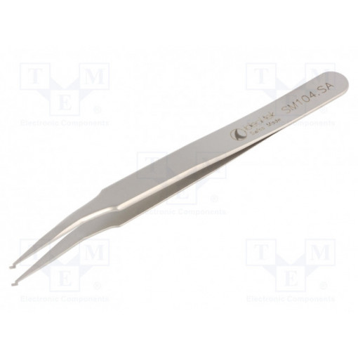 SM104.SA; Tweezers; 120mm; Blades: straight; SMD; IDEAL-TEK