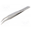 SM117.SA; Tweezers; 120mm; Blades: curved; SMD; IDEAL-TEK