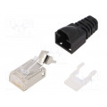 8813110000 IE-P63; Plug; RJ45; PIN: 8; Cat: 6a,Class EA; shielded; gold-plated; IP20; WEIDMÜLLER 8813110000 IE-P63; Plug; RJ45; PIN: 8; Cat: 6a,Class EA; shielded; gold-plated; IP20; WEIDMÜLLER