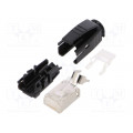 1963590000 IE-PS-RJ45-TH-BK; Plug; RJ45; PIN: 8; Cat: 6a,Class EA; shielded; gold-plated; 5÷7.3mm; WEIDMÜLLER 1963590000 IE-PS-RJ45-TH-BK; Plug; RJ45; PIN: 8; Cat: 6a,Class EA; shielded; gold-plated; 5÷7.3mm; WEIDMÜLLER