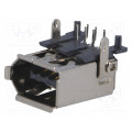 DS1101-WNC; Socket; IEEE1394; THT; PIN: 6; angled 90°; CONNFLY DS1101-WNC; Socket; IEEE1394; THT; PIN: 6; angled 90°; CONNFLY