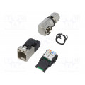 1518080000 IE-PS-RJ45-FH-90-A-1.1; Plug; RJ45; PIN: 8; Cat: 6a,Class EA; shielded; gold-plated; 5÷9mm; WEIDMÜLLER