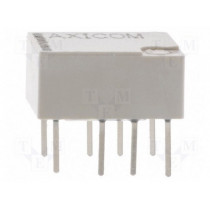 3-1462037-0; Relay: electromagnetic; DPDT; Ucoil: 24VDC; 0.5A/125VAC; 2A/30VDC; TE Connectivity