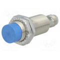 IMB18-12NNSVC0S; Sensor: inductive; Output conf: NPN / NO; 0÷12mm; 10÷30VDC; M18; SICK