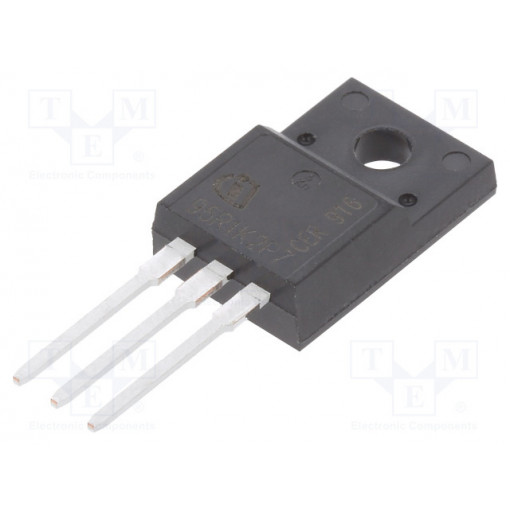 IPA95R1K2P7XKSA1; Transistor: N-MOSFET; unipolar; 950V; 3.7A; 27W; TO220FP; INFINEON TECHNOLOGIES