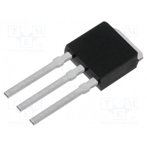 IPU80R600P7AKMA1; Transistor: N-MOSFET; unipolar; 800V; 5.5A; 60W; IPAK; INFINEON TECHNOLOGIES