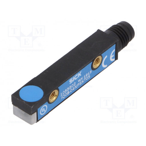 IQ08-04NPSKT0S; Sensor: inductive; 0÷4mm; PNP / NO; Usup: 10÷30VDC; 200mA; IP67; SICK