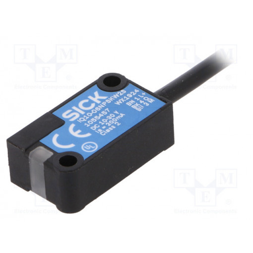 IQ10-06NPSKW2S; Sensor: inductive; 0÷6mm; PNP / NO; Usup: 10÷30VDC; 200mA; lead 2m; SICK IQ10-06NPSKW2S; Sensor: inductive; 0÷6mm; PNP / NO; Usup: 10÷30VDC; 200mA; lead 2m; SICK