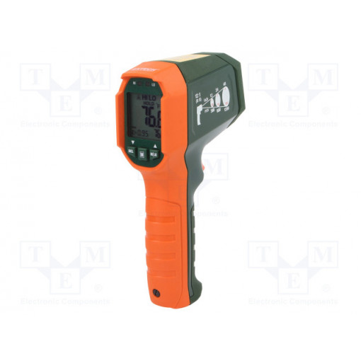 IR320; Infrared thermometer; LCD,with a backlit; -20÷650°C; ε: 0,1÷1; EXTECH