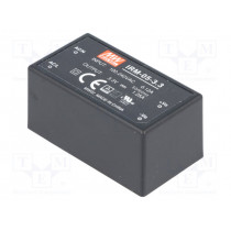 IRM-05-3.3; Power supply: switched-mode; modular; 4.125W; 3.3VDC; 1.25A; 40g; MEAN WELL