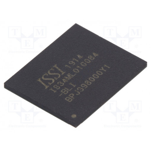 IS34ML01G084-BLI; FLASH memory; parallel 8bit; VFBGA63; parallel; ISSI IS34ML01G084-BLI; FLASH memory; parallel 8bit; VFBGA63; parallel; ISSI