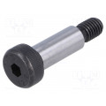 ISO 7379-10-M8-25; Shoulder screw; Mat: steel; Thread len: 13mm; Thread: M8; Cut: imbus; ELESA+GANTER ISO 7379-10-M8-25; Shoulder screw; Mat: steel; Thread len: 13mm; Thread: M8; Cut: imbus; ELESA+GANTER