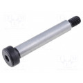 ISO 7379-10-M8-55; Shoulder screw; Mat: steel; Thread len: 13mm; Thread: M8; Cut: imbus; ELESA+GANTER ISO 7379-10-M8-55; Shoulder screw; Mat: steel; Thread len: 13mm; Thread: M8; Cut: imbus; ELESA+GANTER