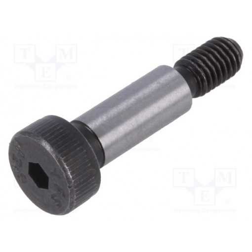 ISO 7379-6-M5-16; Shoulder screw; Mat: steel; Thread len: 9.5mm; Thread: M5; ISO: 7379; ELESA+GANTER