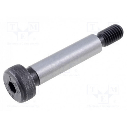 ISO 7379-6-M5-25; Shoulder screw; Mat: steel; Thread len: 9.5mm; Thread: M5; ISO: 7379; ELESA+GANTER
