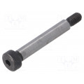 ISO 7379-6-M5-35; Shoulder screw; Mat: steel; Thread len: 9.5mm; Thread: M5; ISO: 7379; ELESA+GANTER ISO 7379-6-M5-35; Shoulder screw; Mat: steel; Thread len: 9.5mm; Thread: M5; ISO: 7379; ELESA+GANTER