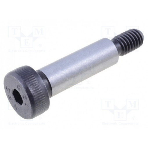 ISO 7379-6-M6-25; Shoulder screw; Mat: steel; Thread len: 11mm; Thread: M6; Cut: imbus; ELESA+GANTER