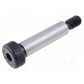 ISO 7379-8-M6-30; Shoulder screw; Mat: steel; Thread len: 11mm; Thread: M6; Cut: imbus; ELESA+GANTER