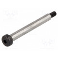 ISO 7379-8-M6-65; Shoulder screw; Mat: steel; Thread len: 11mm; Thread: M6; Cut: imbus; ELESA+GANTER
