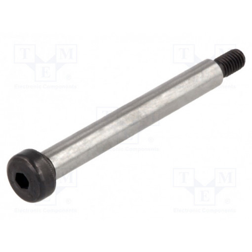 ISO 7379-8-M6-65; Shoulder screw; Mat: steel; Thread len: 11mm; Thread: M6; Cut: imbus; ELESA+GANTER