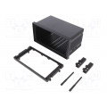 01.112L075; Enclosure: panel; X: 72mm; Y: 145mm; Z: 75mm; ABS + PC,PPO; black; ITALTRONIC 01.112L075; Enclosure: panel; X: 72mm; Y: 145mm; Z: 75mm; ABS + PC,PPO; black; ITALTRONIC