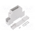 05.0102530; Enclosure: for DIN rail mounting; Y: 90mm; X: 18mm; Z: 53mm; PPO; ITALTRONIC 05.0102530; Enclosure: for DIN rail mounting; Y: 90mm; X: 18mm; Z: 53mm; PPO; ITALTRONIC