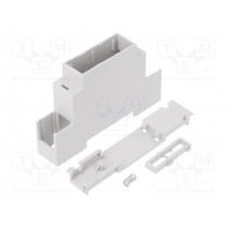 05.0102530; Enclosure: for DIN rail mounting; Y: 90mm; X: 18mm; Z: 53mm; PPO; ITALTRONIC 05.0102530; Enclosure: for DIN rail mounting; Y: 90mm; X: 18mm; Z: 53mm; PPO; ITALTRONIC
