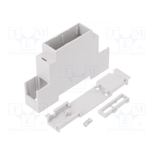 05.0102530; Enclosure: for DIN rail mounting; Y: 90mm; X: 18mm; Z: 53mm; PPO; ITALTRONIC 05.0102530; Enclosure: for DIN rail mounting; Y: 90mm; X: 18mm; Z: 53mm; PPO; ITALTRONIC
