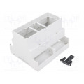 05.0601680; Enclosure: for DIN rail mounting; Y: 90mm; X: 106mm; Z: 68mm; PPO; ITALTRONIC 05.0601680; Enclosure: for DIN rail mounting; Y: 90mm; X: 106mm; Z: 68mm; PPO; ITALTRONIC