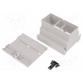 05.0602680; Enclosure: for DIN rail mounting; Y: 90mm; X: 106mm; Z: 68mm; PPO; ITALTRONIC 05.0602680; Enclosure: for DIN rail mounting; Y: 90mm; X: 106mm; Z: 68mm; PPO; ITALTRONIC
