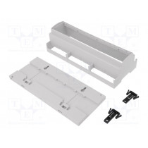 25.1204000.BL; Enclosure: for DIN rail mounting; Y: 91mm; X: 213mm; Z: 53mm; ABS; ITALTRONIC