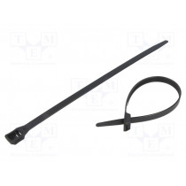 IT965-C0; Cable tie; L: 257mm; W: 8.9mm; polyamide; 552N; black; Ømax: 65mm; PANDUIT