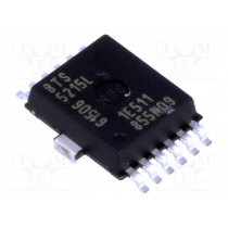 ITS5215L ; IC: power switch; high-side; 3.7A; Channels: 2; N-Channel; SMD; INFINEON TECHNOLOGIES