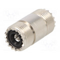 J01042A0637; Coupler; UHF female,both sides; straight; TELEGÄRTNER J01042A0637; Coupler; UHF female,both sides; straight; TELEGÄRTNER