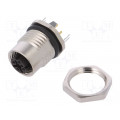 J80020A0221; Socket; M12; PIN: 4; female; D code-Ethernet; for panel mounting; TELEGÄRTNER J80020A0221; Socket; M12; PIN: 4; female; D code-Ethernet; for panel mounting; TELEGÄRTNER