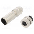 J80029A0310; Plug; M12; PIN: 4; female; D code-Ethernet; for cable; IP67; TELEGÄRTNER J80029A0310; Plug; M12; PIN: 4; female; D code-Ethernet; for cable; IP67; TELEGÄRTNER
