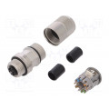 J80029A0500; Plug; M12; PIN: 8; female; X code-ProfiNET; for cable; IDC; IP67; TELEGÄRTNER J80029A0500; Plug; M12; PIN: 8; female; X code-ProfiNET; for cable; IDC; IP67; TELEGÄRTNER