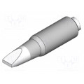 C245-161E; Tip; chisel; 3.2x0.8mm; longlife,thicker iron layer; JBC TOOLS