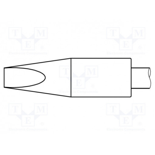 C470-009; Tip; chisel; 5.5x1.5mm; longlife; JBC TOOLS