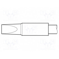C470-015; Tip; chisel; 6x1.7mm; longlife; JBC TOOLS