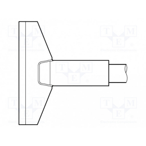 C470-023; Tip; shovel; 32.2mm; longlife; JBC TOOLS